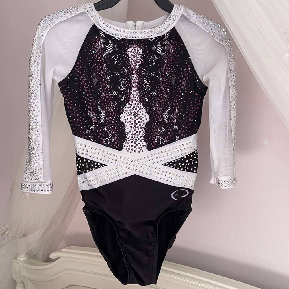 Like New OZONE YL Competition Leotard